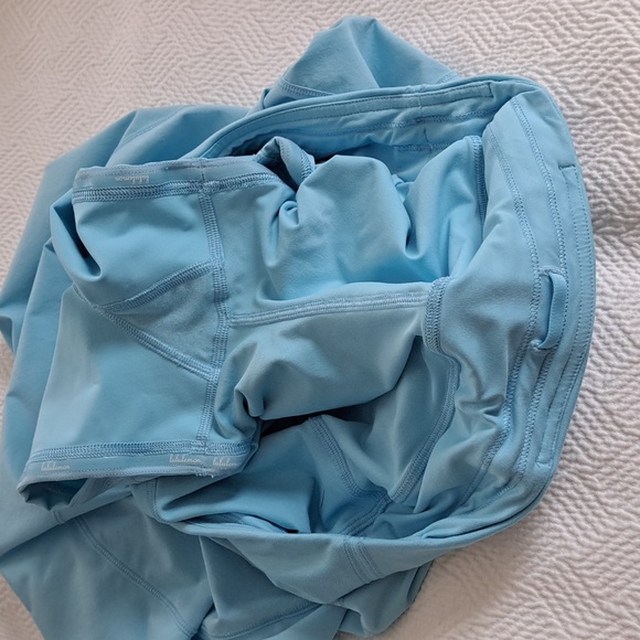 Lululemon Womens Pace Rival Blue Tiered Tennis/Athletic Skort Elastic Waist 8 - Picture 7 of 8